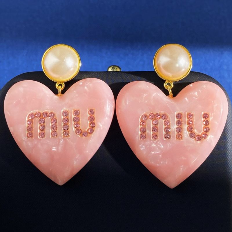 Miu Miu Large Ohrringe