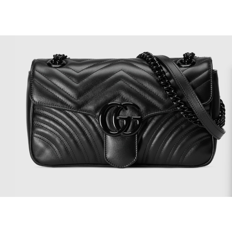 Mittelgroße GG Marmont Schultertasche