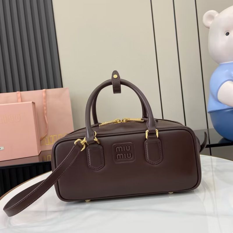 Miu Miu Arcadie nappa leather bag