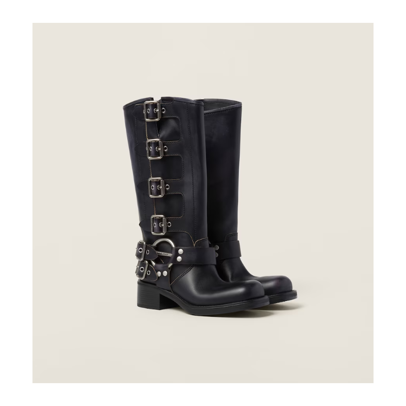 Miu Miu Leather Boots