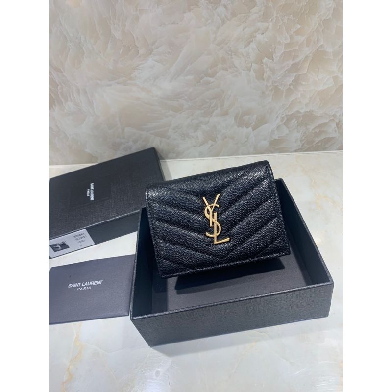 Saint Laurent Cassandre Falp Card Case 