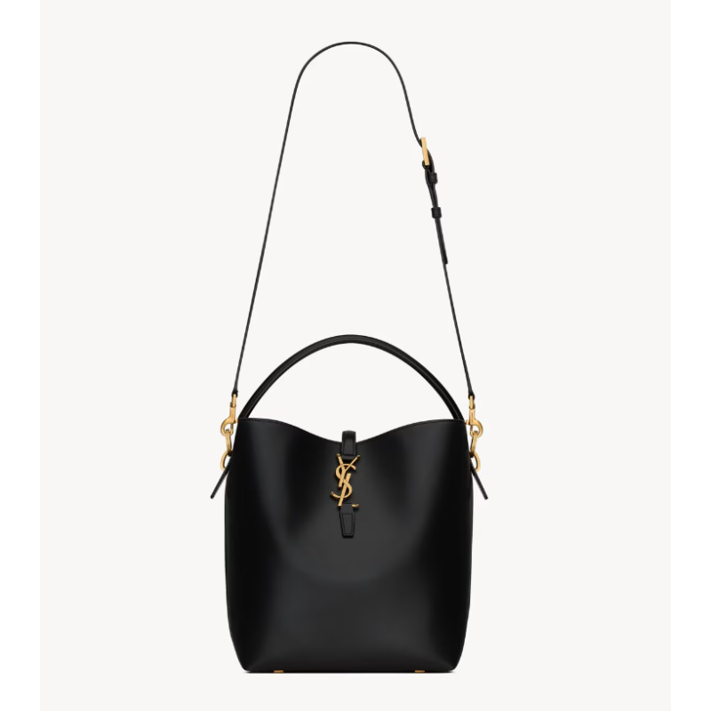 Saint Laurent LE 37 in Shiny Leather-Black