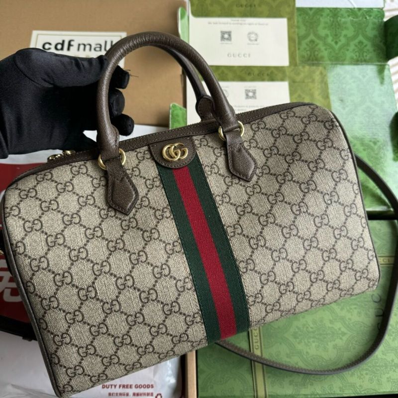 Gucci Ophidia Medium Boston Bag 