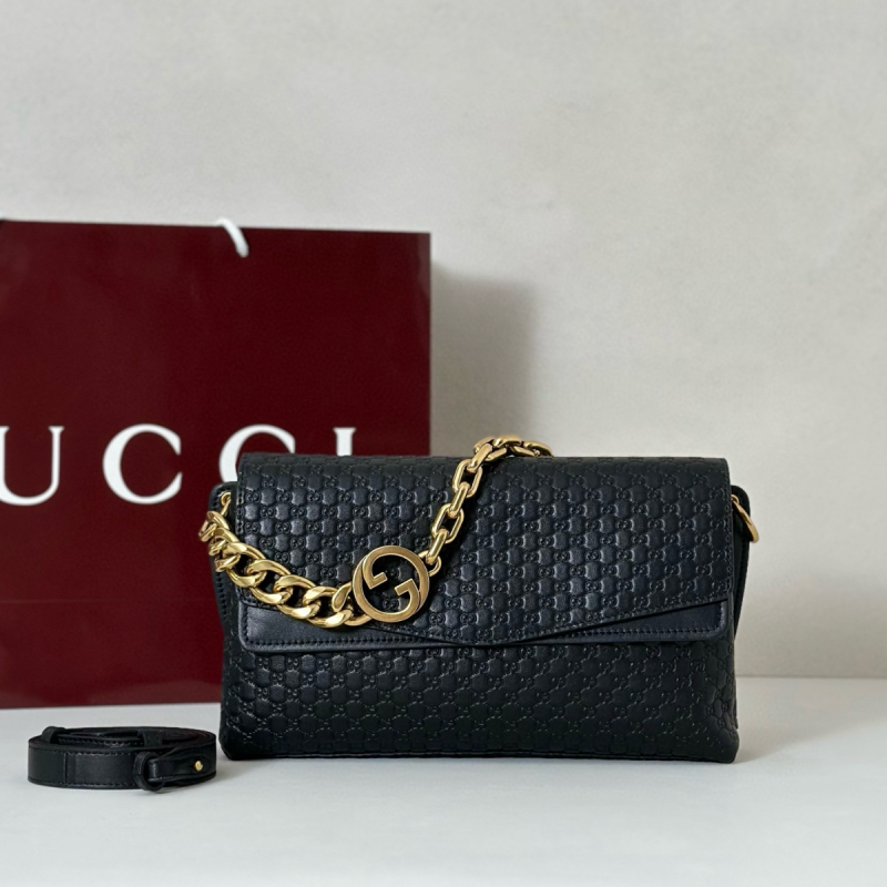 Gucci Mittelgroße Schultertasche mit Kette