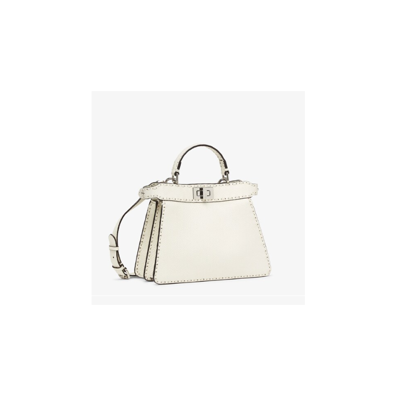 Fendi Peekaboo Iseeu Small Bag -White