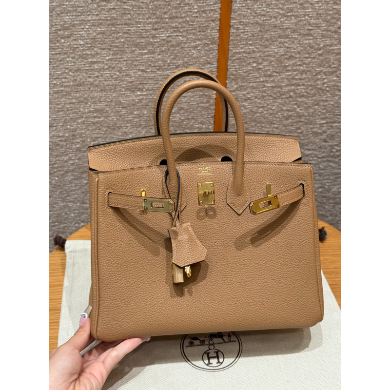Hermes Birkin 25 / Birkin 30  in Togo Leather-0M/Chai