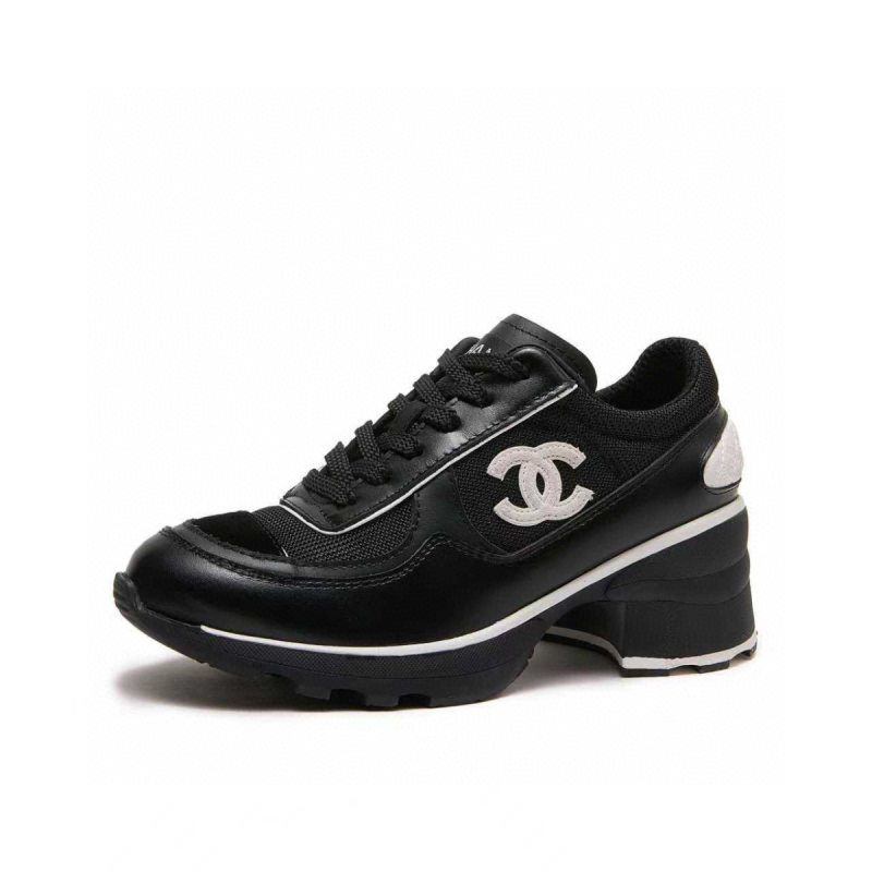 Chanel Heeled Sneakers, Size 35-41