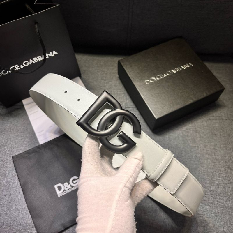 Dolce Gabbana Leder Gürtel 4.0cm