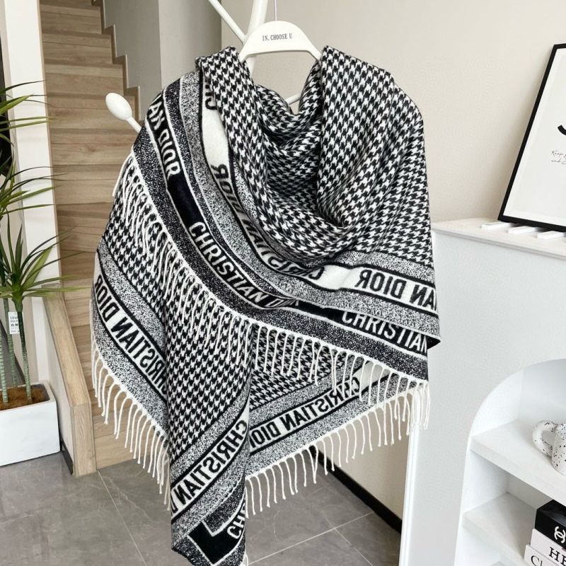 Dior Kaschmir Schal/Kap