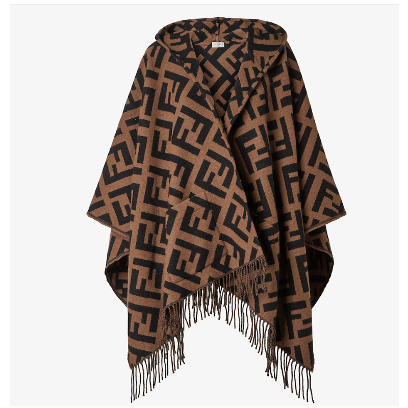 Fendi FF Kaschmir Cape  