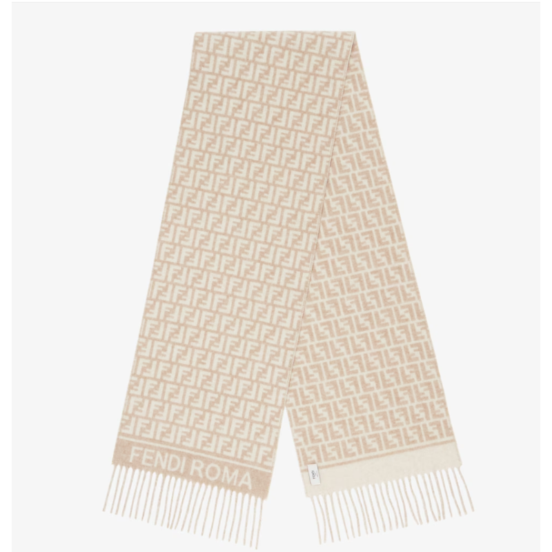 Fendi Schal aus Wolle und Kaschmir