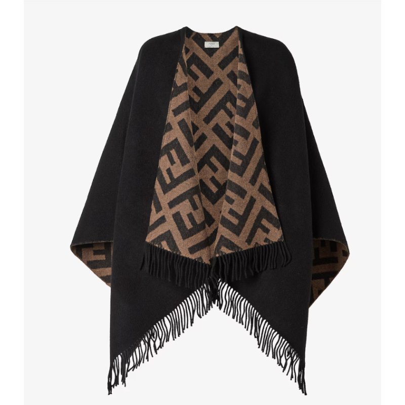 Fendi FF Kaschmir Cape  