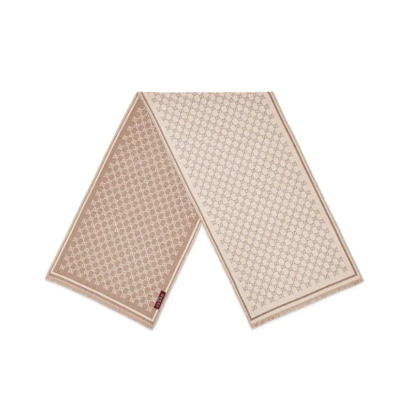 Gucci Schal aus GG Kaschmir