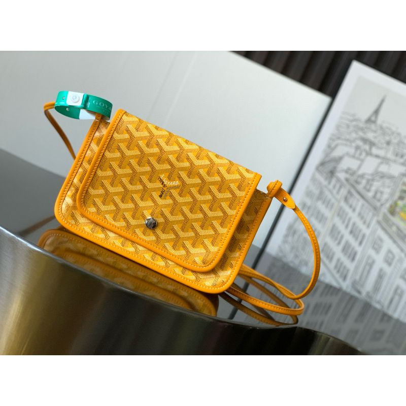 Goyard Plumet Pouch  Wallet -Yellow