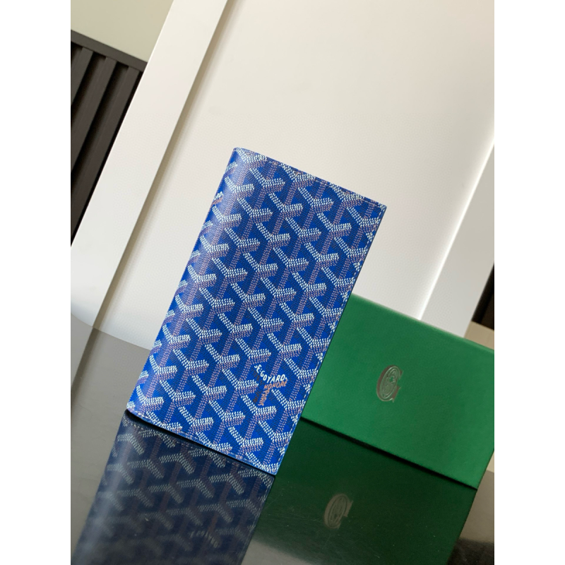 Goyard lange Brieftasche -Skly blue