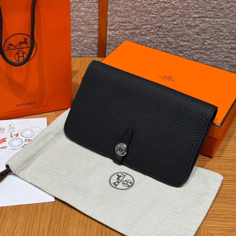 Hermes Dogon Long Folded Wallet 