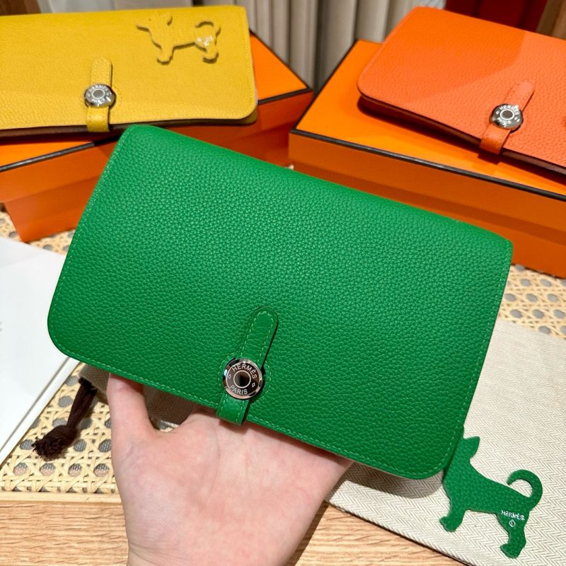 Hermes Dogon Long Folded Wallet 