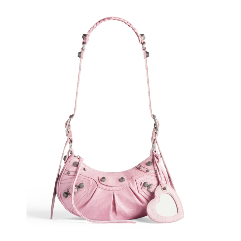 Balenciaga Le Cagole Schultertasche XS-Pink