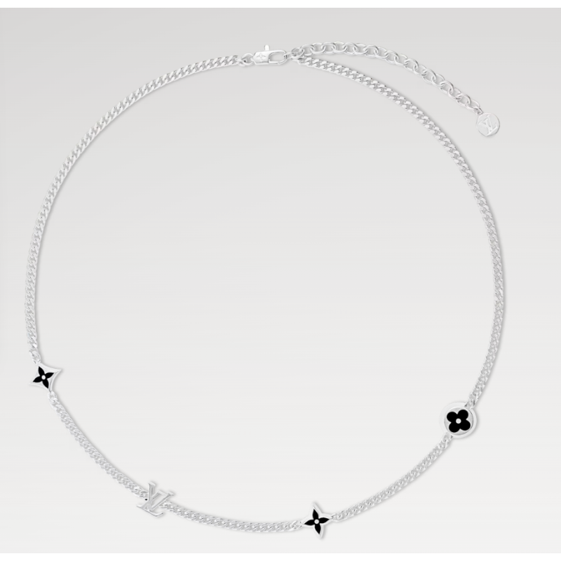 M01717 LV Spike Charms Necklace
