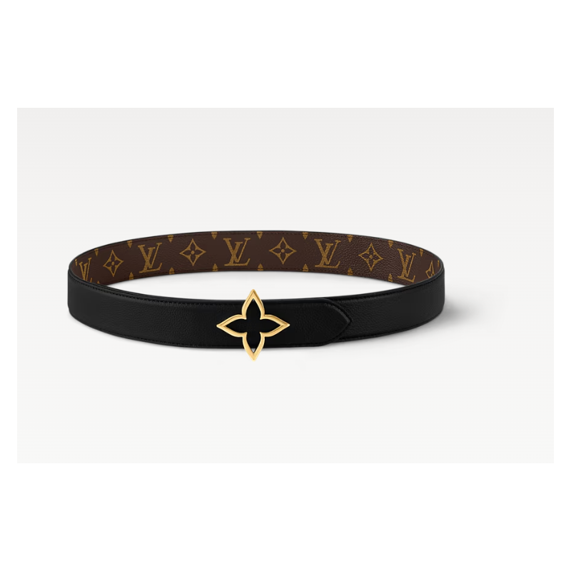 LV 35 mm Leather Belt