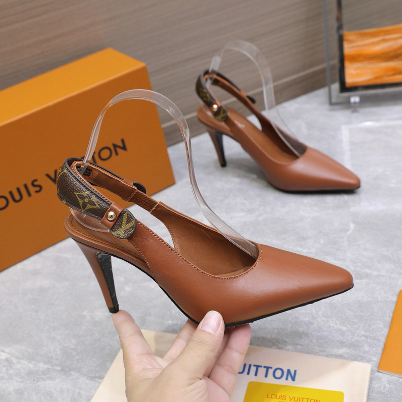 LV Slingback Pump, Heel 9.5cm , Size 35-41