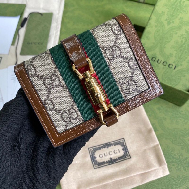 Gucci Jackie 1961 Compact Wallet 