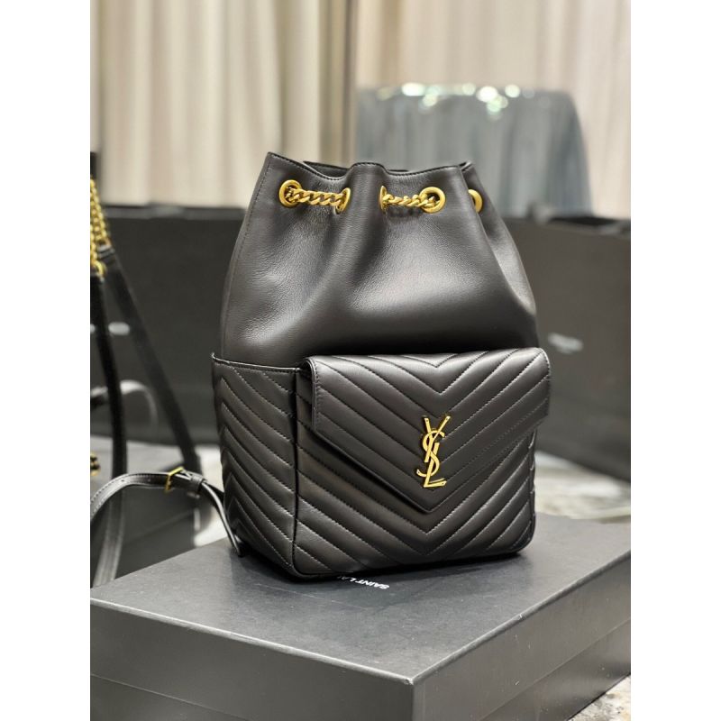 Saint Laurent Joe Backpack in lambskin 