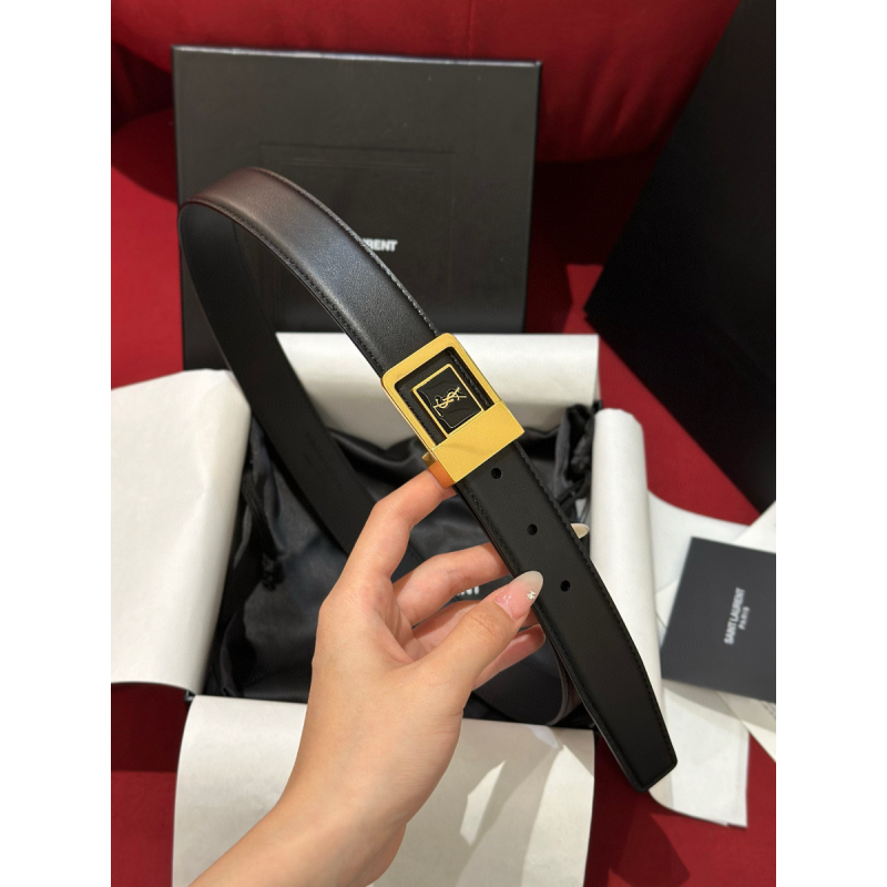 Saint Laurent Cassandre Gürtel 3.0cm