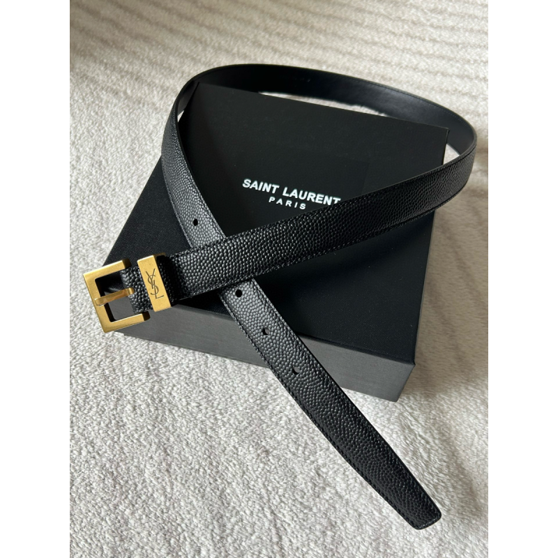 Saint Laurent Cassandre Gürtel 2.5cm