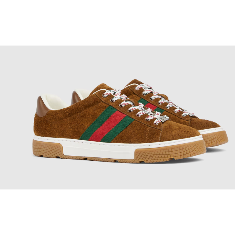 Gucci Ace Herrensneaker mit Web