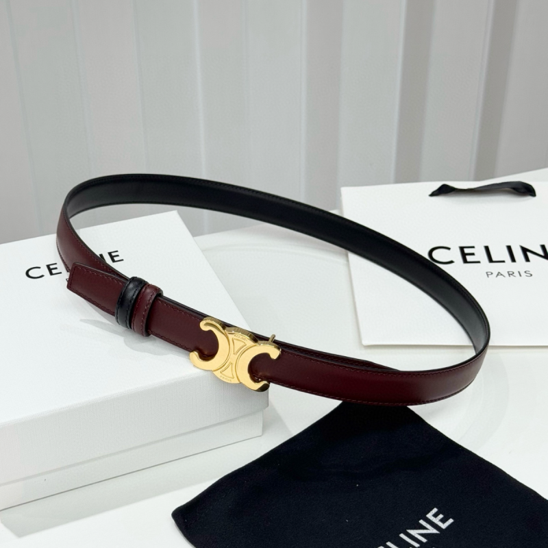 Celine Gürtel Triomphe Reversible 25mm
