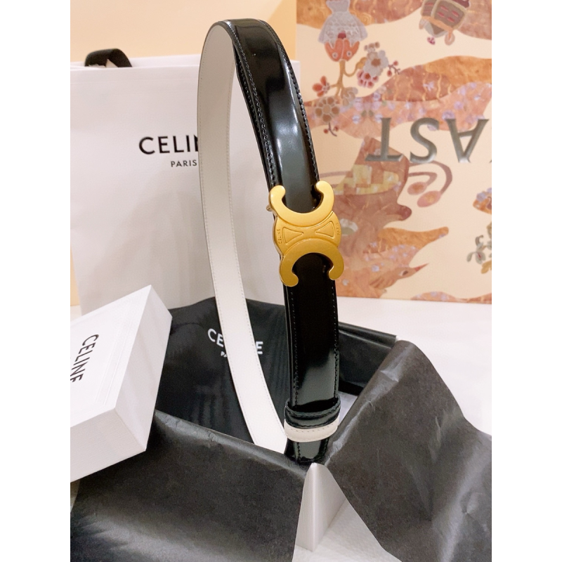 Celine Gürtel Triomphe Reversible 25mm