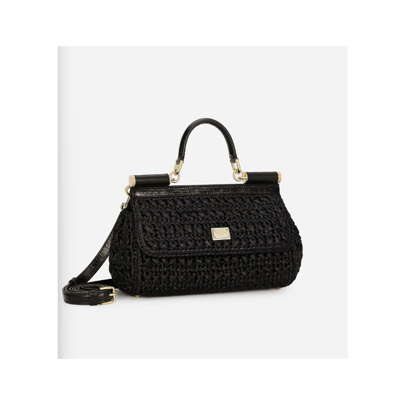 Dolce Gabbana Sicily handbag in Raffia