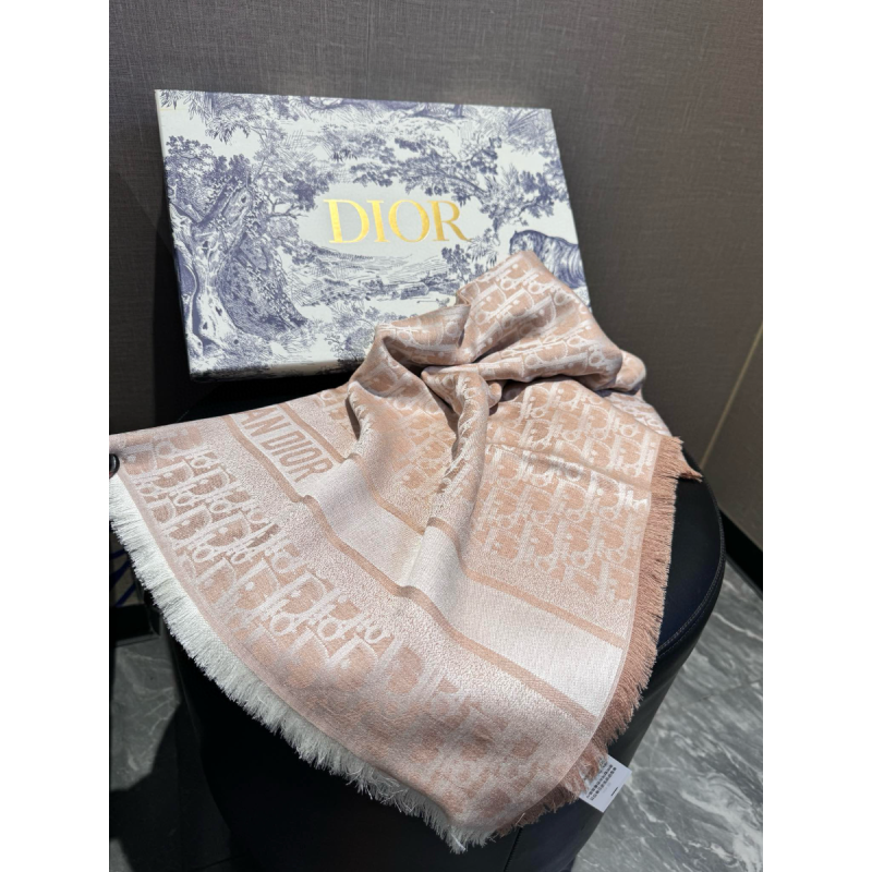 Dior Seide und Wolle Schal