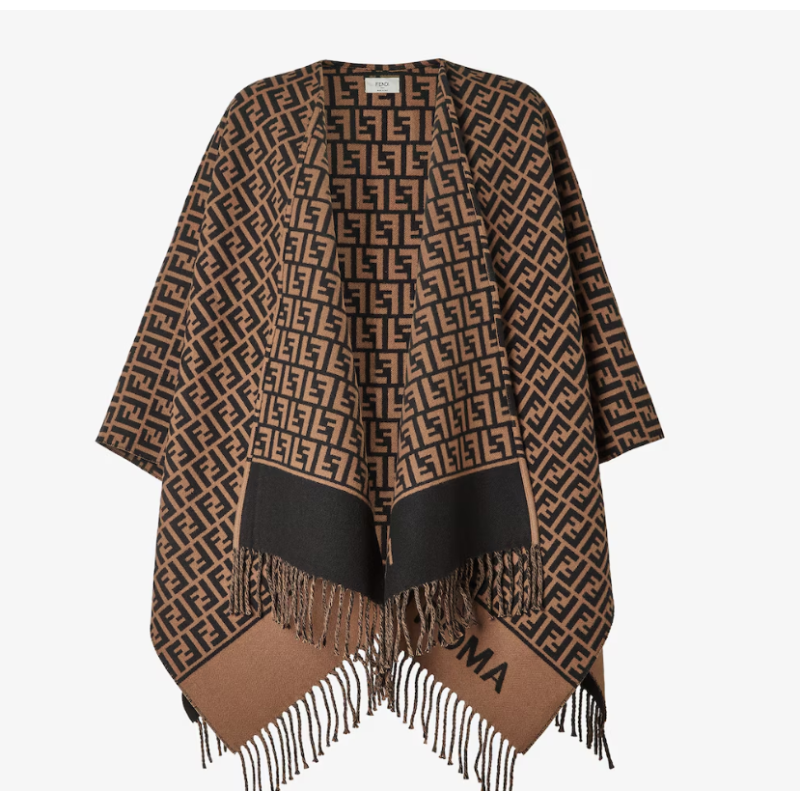 Fendi FF Kaschmir Cape  