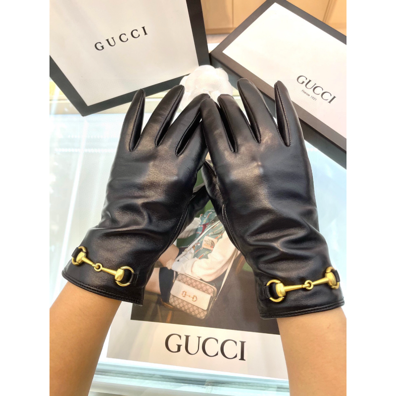 Gucci Lederhandschuhe