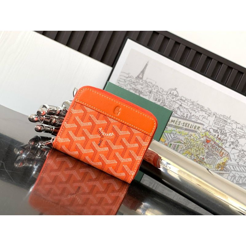 Goyard Matigon Mini Brieftasche-Orange
