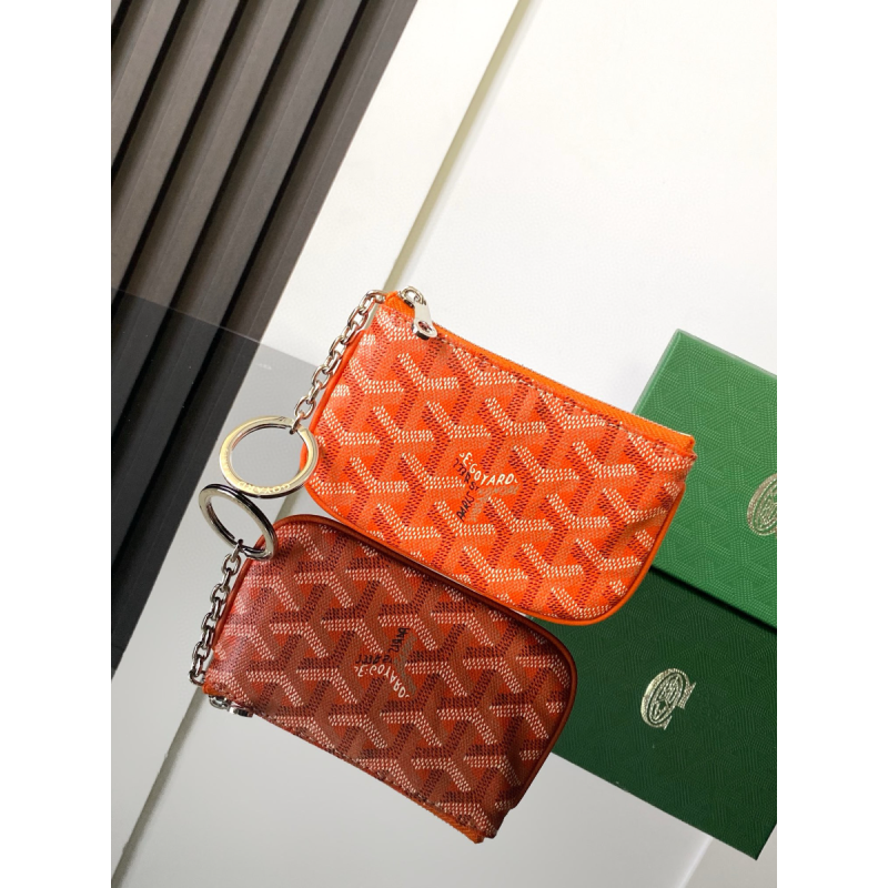 Goyard Sénat Nano Key Pouch-Orange