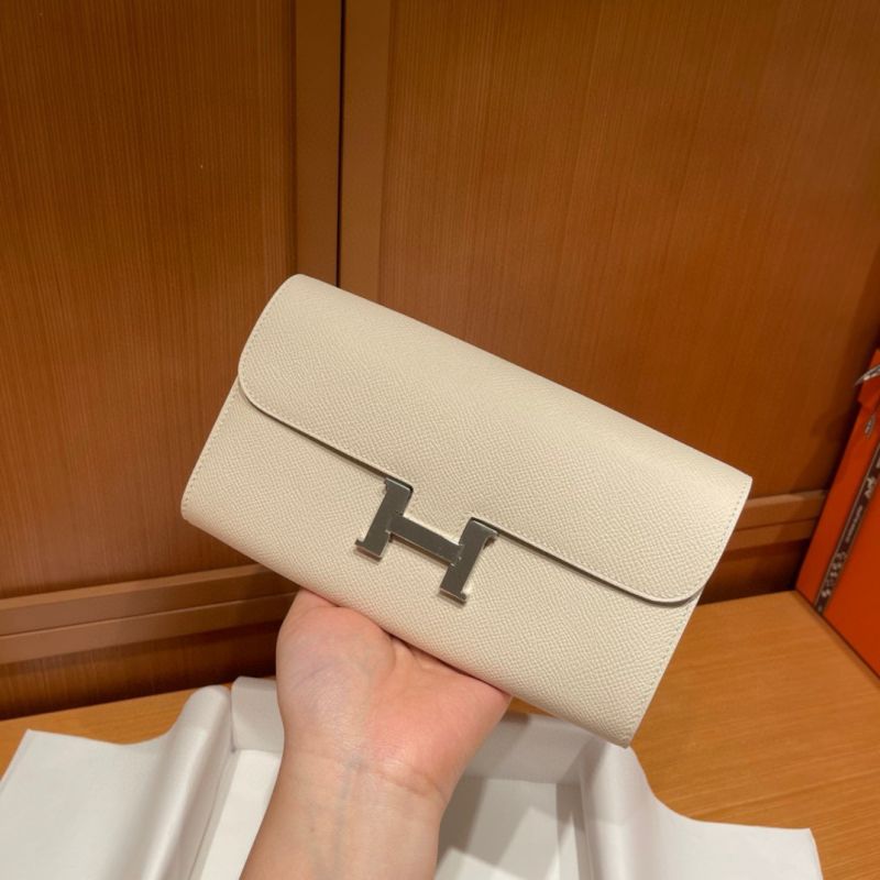 Hermes Constance Brieftasche-Craie