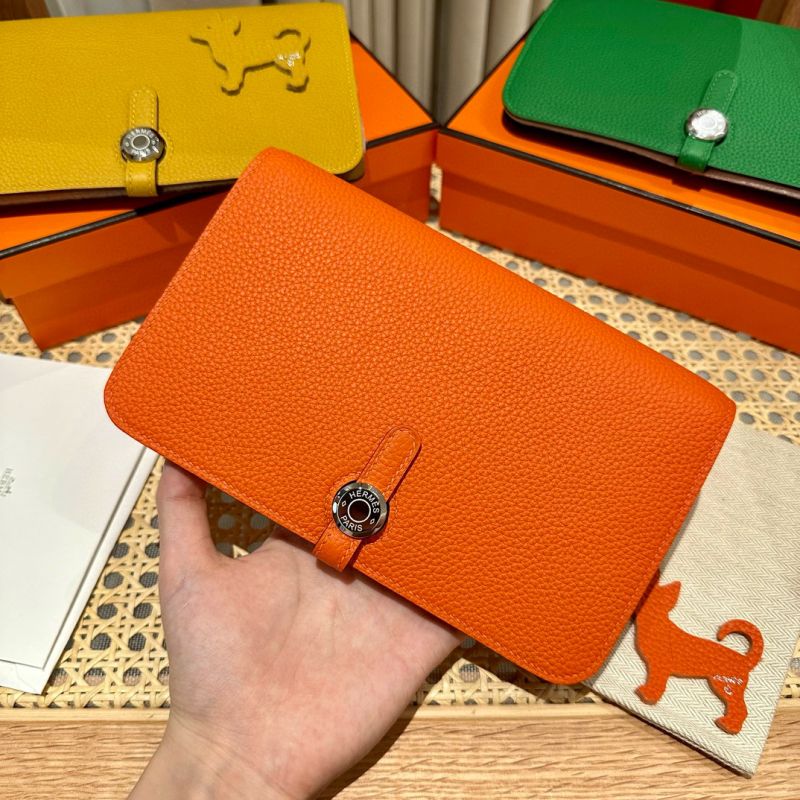Hermes Dogon Long Folded Wallet 