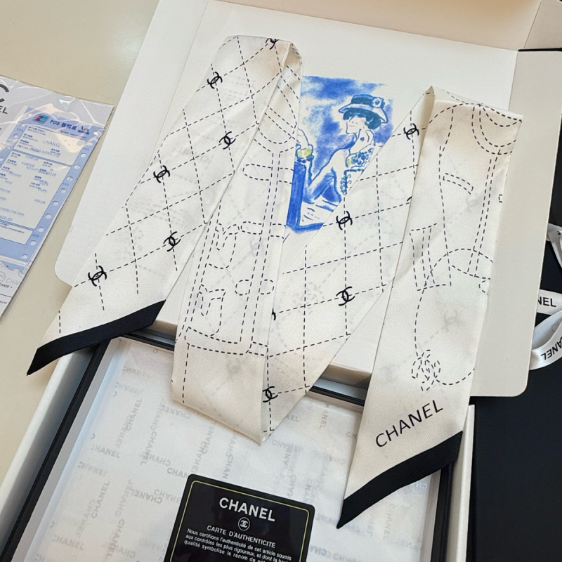 Chanel Band aus Seidentwill 