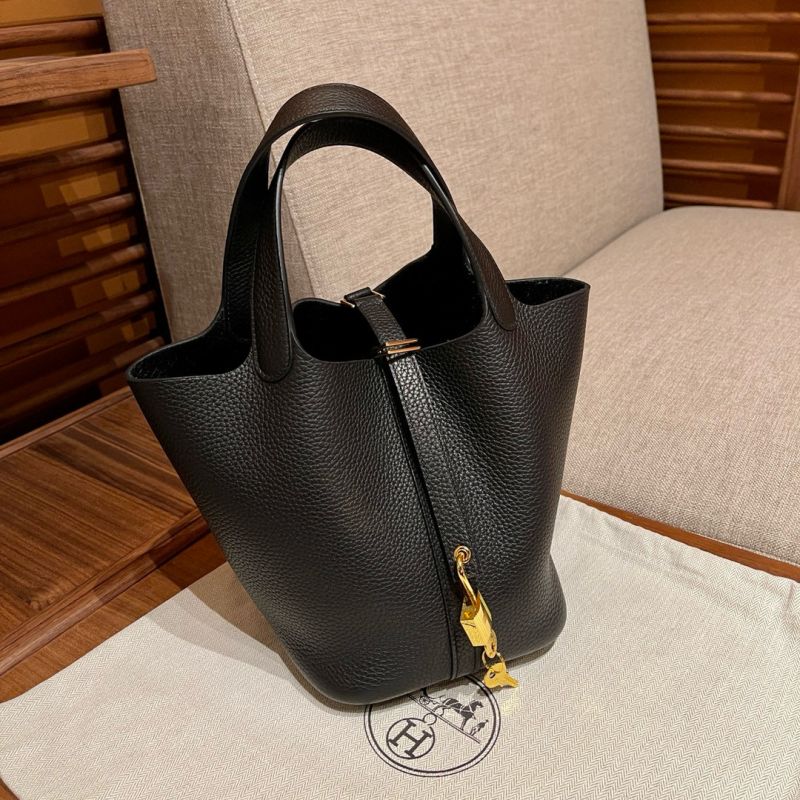 Hermes Tasche Picotin Lock 18/22-Noir